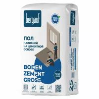 Выравниватель для пола bergauf boden zement gross 25кг, арт. bodenzementg25