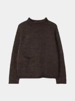 Свитер XENIA TELUNTS Fisherman Sweater, размер S, коричневый