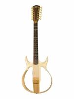 SG2 Сайлент-гитара 12-струнная, орех, MIG Guitars SG2WA23