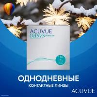 Acuvue Oasys 1-Day with HydraLuxe (90 линз) (-7.00/8.5)