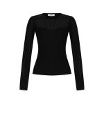 пуловер для женщин, Rinascimento, модель: CFM0011203003, цвет: черный, размер: 44(S/M)