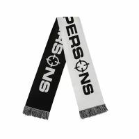 Шарф Private Persons: PP LOGO SCARF DIRTY WHITE/BLACK