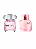 Versace Bright Crystal, Lacoste L.12.12 Pour Elle Sparkling 2 по 2 мл