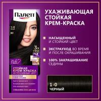 Крем-краска для волос Palette N1 (1-0) черный