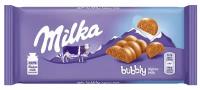 Шоколадная плитка Milka Bubble Alpine Milk / Милка Бабл Альпин Милк 90 г (Германия)