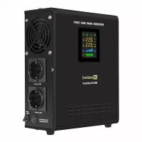 ИБП (инвертор, синус, для котла, настенный) ExeGate FineSine SX-500.LCD.AVR.2SH <500VA/300W, чистая синусоида, цветной LCD-дисплей, AVR, 2*Schuko, линейно-интерактивный, внешняя батарея 12В до 200Ач (поставляется отдельно), Black> EX295995RUS