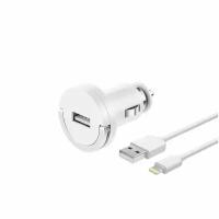 АЗУ Deppa Ultra One + кабель USB - Lightning MFI (11250) White