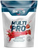 Протеин мультикомпонентный, Geneticlab Nutrition, Multi Pro, 900 г, Клубника