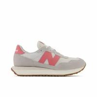 Кроссовки Кроссовки New Balance, Цвет: серый, белый, розовый, Размер: 6.5