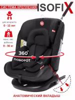 Автокресло группа 0/1/2/3 (до 36 кг) Babycare Shelter, black/red