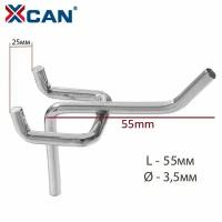 Крючки XCAN для перфорированной панели инструмента с шагом 2.5 см, L-5.5 см,10 шт