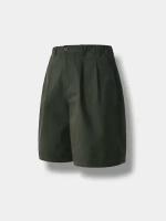 Шорты ANGLAN Stitch Chino Half Pants Dark Green, Темно-зеленый, One size