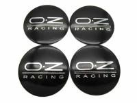 Наклейки на колесные диски OZ Racing black D-45 mm