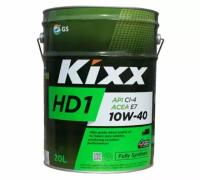 Масло моторное KIXX HD1 CI-4 10W40 (D1) син 20л