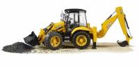 Bruder 02454 Экскаватор-погрузчик JCB 5CX eco