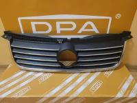 Решетка радиатора с хромированным молдингом VW Passat 2001-2005 (ОЕ: 3B0853651L3FZ)