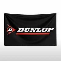 Флаг плакат баннер JDM Dunlop Данлоп