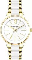 Часы наручные женские Anne Klein 3878WTGB, Кварцевые, 38 мм