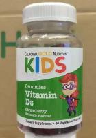 Детский витамин Д3, California Gold Nutrition, 60 конфет