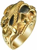 Мужской стальной перстень DG Jewelry GSR0099 с эмалью