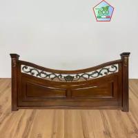 Изножье кровати Queen Panel Footboard Тон Warm Brown Для спальни