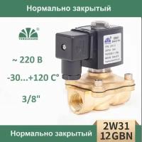 Соленоидный клапан электромагнитный 2W31-12(3/8") 220В