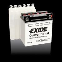 аккумулятор мото EXIDE Conventional EB9-B 9 Ah 100 A (135x75x139) 135x75x139
