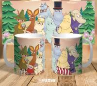 Кружка Муми Тролли, Moomin Troll, Туве Янссон, 330 мл