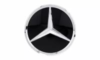 Звезда на решетку Mercedes 185 мм 3D хром