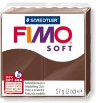 Полимерная глина FIMO Soft 75 (шоколадный) 57г