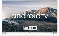 Телевизор Hyundai 75" H-LED75QBU7500 Android TV Frameless черный/серебристый 4K Ultra HD 60Hz DVB-T DVB-T2 DVB-C DVB-S DVB-S2 USB WiFi Smart TV