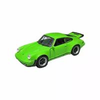 Машинка WELLY PORSCHE 911 TURBO Зеленый / модель машины 1:38 с пружинным механизмом
