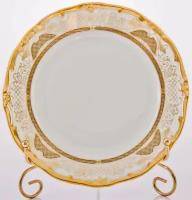 Набор из 6-ти тарелок Симфония Золотая Weimar Porzellan Размер: 19 см