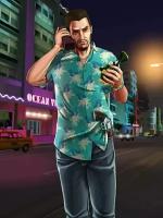 Плакат, постер на бумаге Grand Theft Auto Vice City/искусство/арт/абстракция/творчество. Размер 42 х 60 см