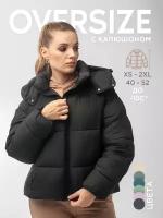 Куртка NOORD Куртка женская утепленная синтепоном NOORD PAC19006 0303 Deep Black 2XL (PAC19006_0303_2XL)