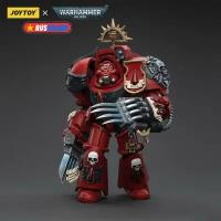 Подвижная фигурка JOYTOY Warhammer 40000 Blood Angels Assault Terminators Brother Tyborel