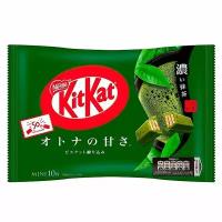 Шоколадный батончик KitKat Mini Matcha со вкусом чая матча (Япония), 113 г