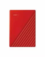 Внешний HDD WD My Passport 4Tb Red (WDBPKJ0040BRD-WESN)