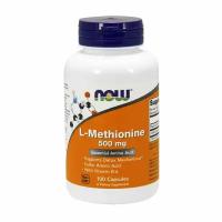 Now L-Methionine 500Mg, 100 caps