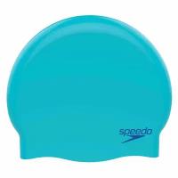 Шапочка для плавания детская SPEEDO Molded Silicone Cap Jr, голубой, силикон