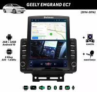 Штатная магнитола для GEELY Emgrand EC7 (2014-2016) на Android (DSP, CarPlay,SIM, Микрофон, GPS, 4G, Wi-Fi - 2/32 Гб, 8 ядер)