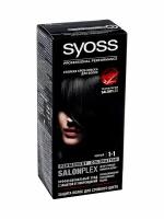 Краска для волос Syoss, тон 1-1 черный