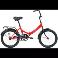 Городской велосипед ALTAIR City 20 (2022), красно-голубой
