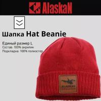 Шапка Alaskan Hat Beanie красная L, 52-54 (AWC037R) AWC037R