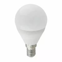 Лампа светодиодная ECOLA Premium LED, 7 Вт, E14, 2700К, 220 В, шар, композит