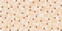 Панель ПВХ листовая Мозаика коричневая 480х955х3 мм