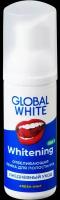 Ополаскиватель / Отбеливающая пенка для полости рта GLOBAL WHITE /Whitening Foam Oral Care / 50 мл