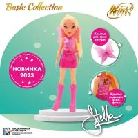 Кукла Winx Club Космическая Стелла с крыльями, 24 см, IW01292203 розовый