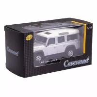 Cararama. Мини-модель 1:43 Land Rover Defender Generation 1 металл. серебристая арт.34332