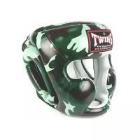 Боксерский шлем Twins FHGL3AR Camo Green (M)